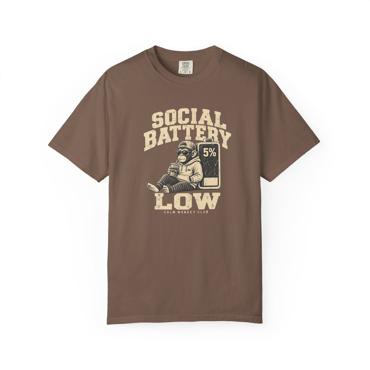 Social Battery Low T-shirt