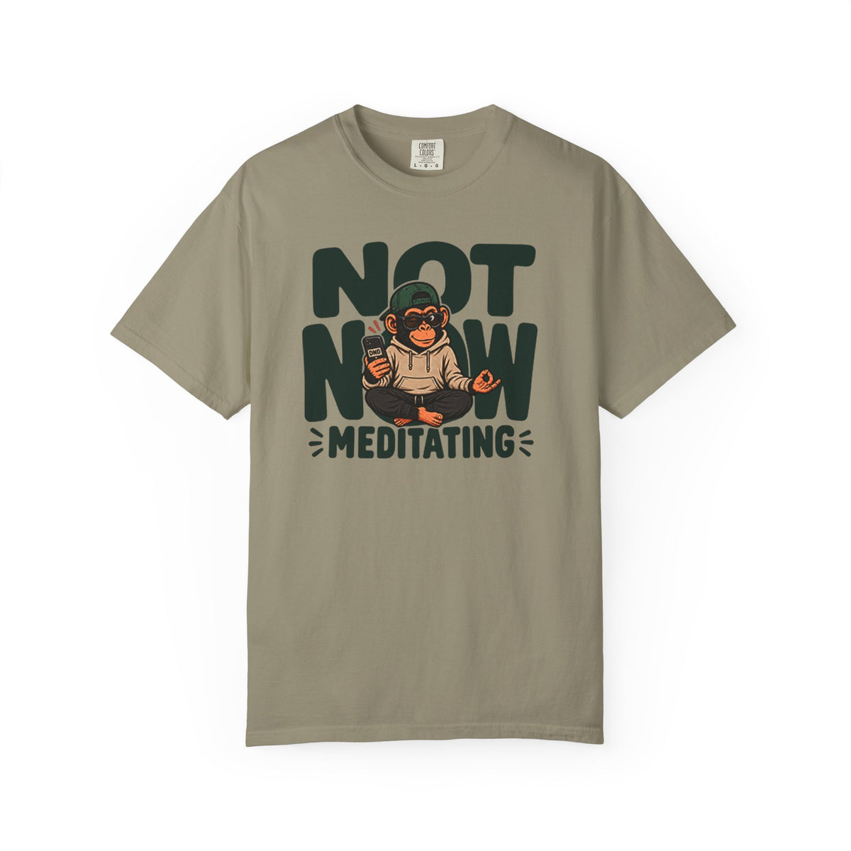 Not Now Meditating T-shirt