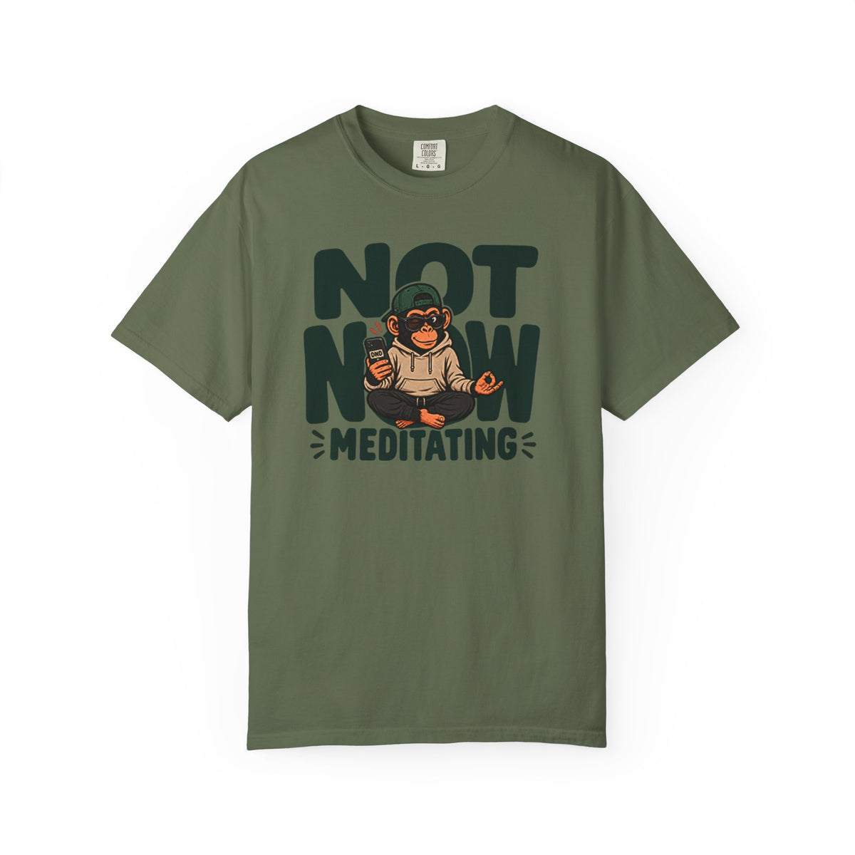 Not Now Meditating T-shirt