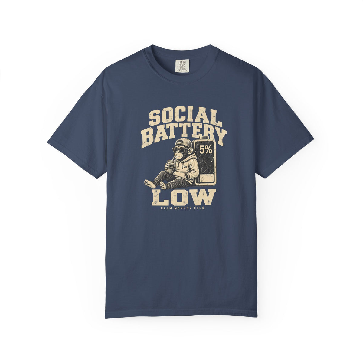 Social Battery Low T-shirt