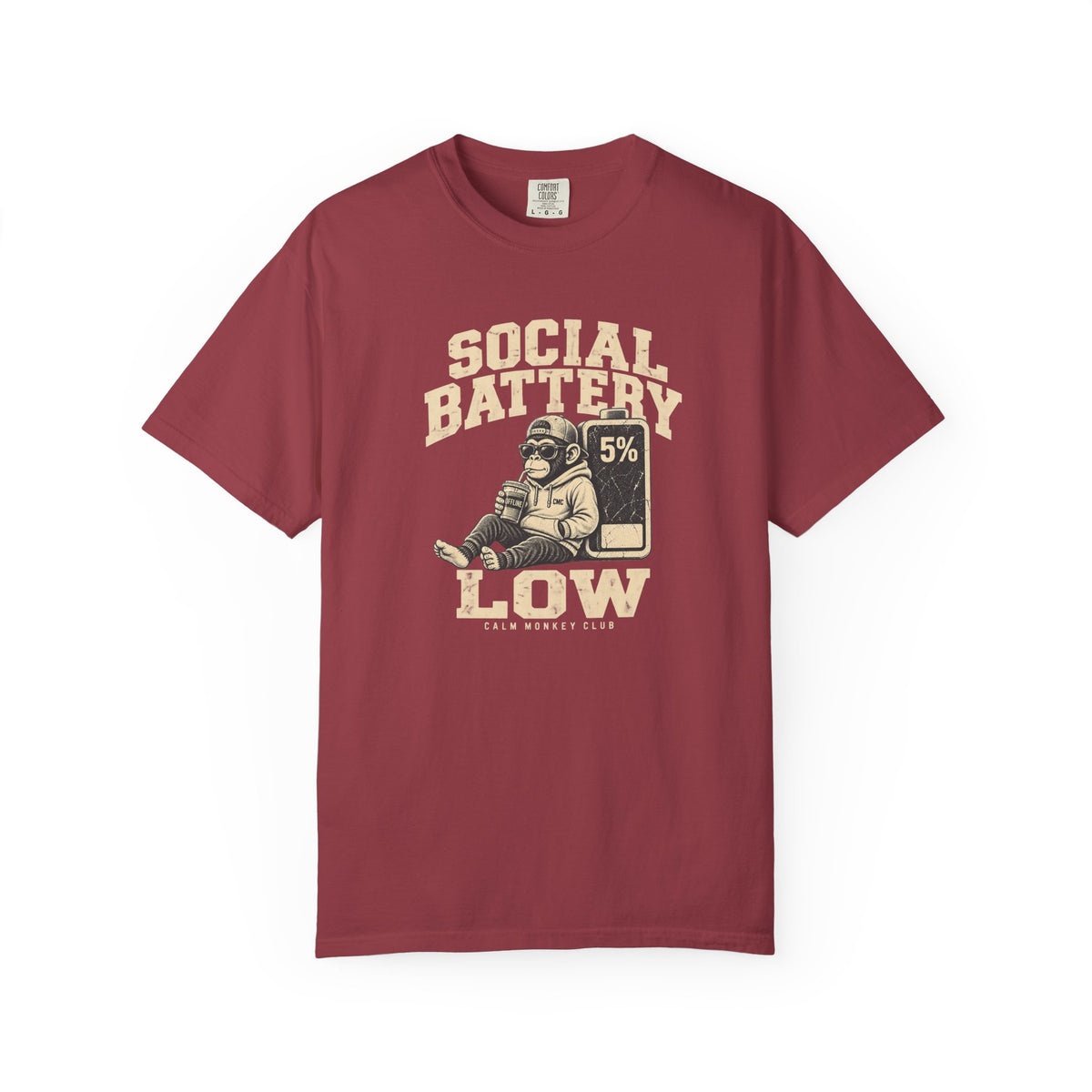 Social Battery Low T-shirt
