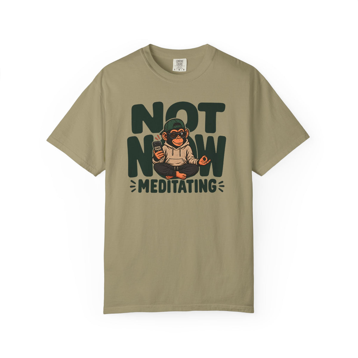 Not Now Meditating T-shirt
